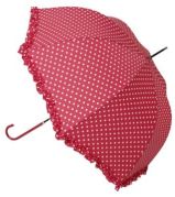Parapluie rouge  poids blancs